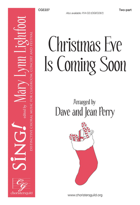 Book cover for Christmas Eve is Coming Soon