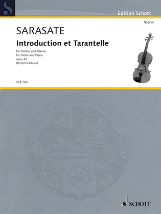 Book cover for Introduction et Tarantelle, Op. 43