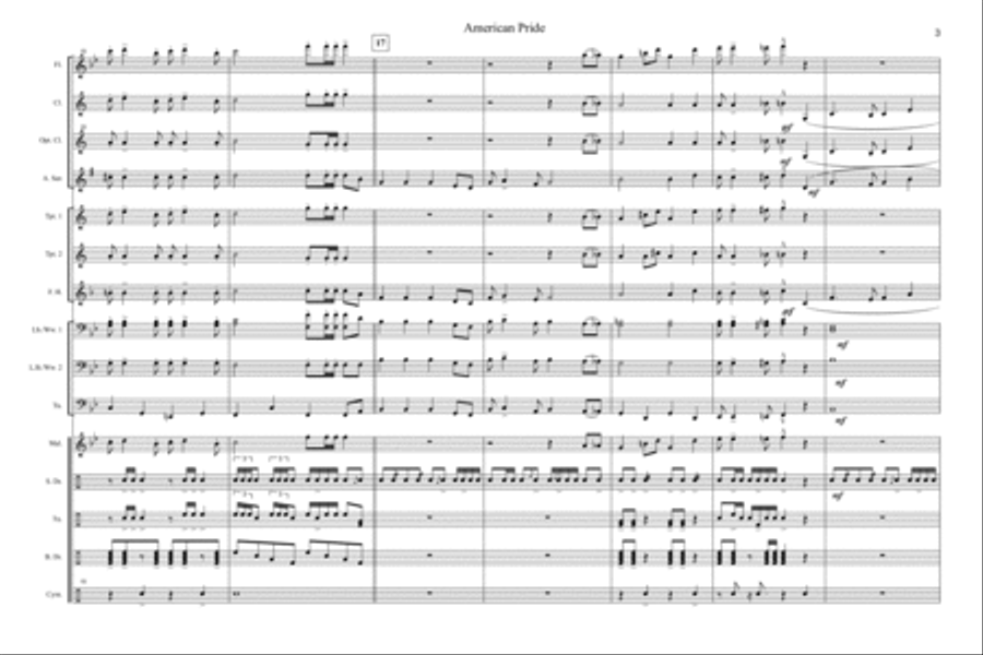 American Pride Marching Band scores gallery preview page 4