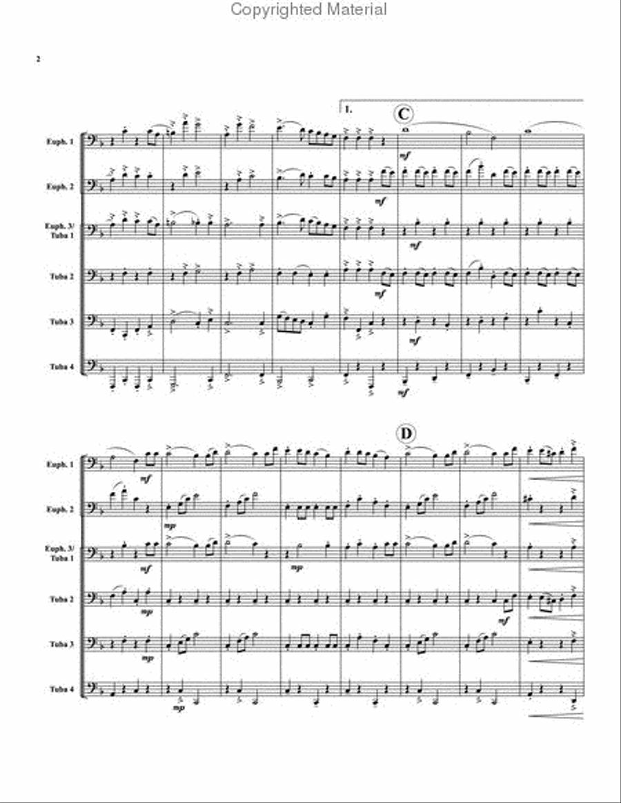 Radetzky March Large Ensemble scores gallery preview page 3