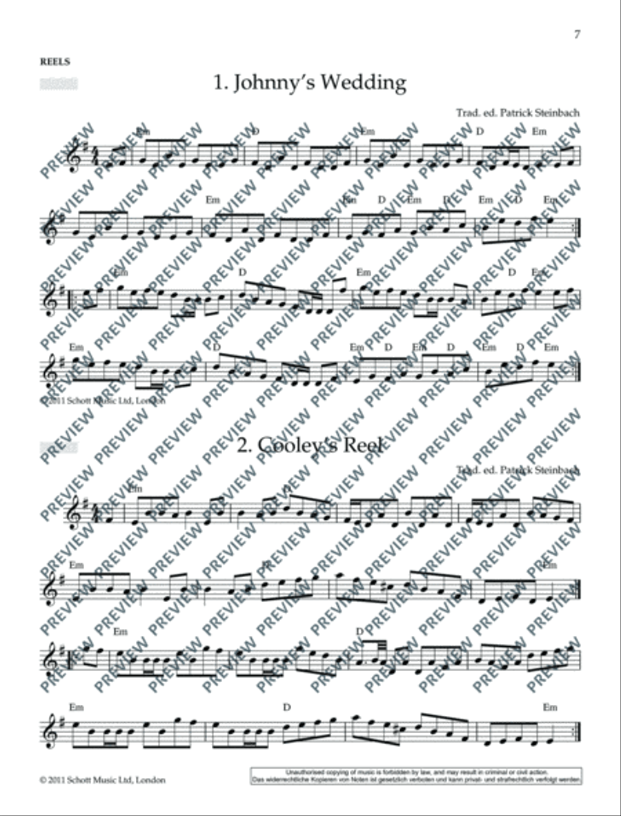 Irish Folk Tunes for Flute Flute scores gallery preview page 8
