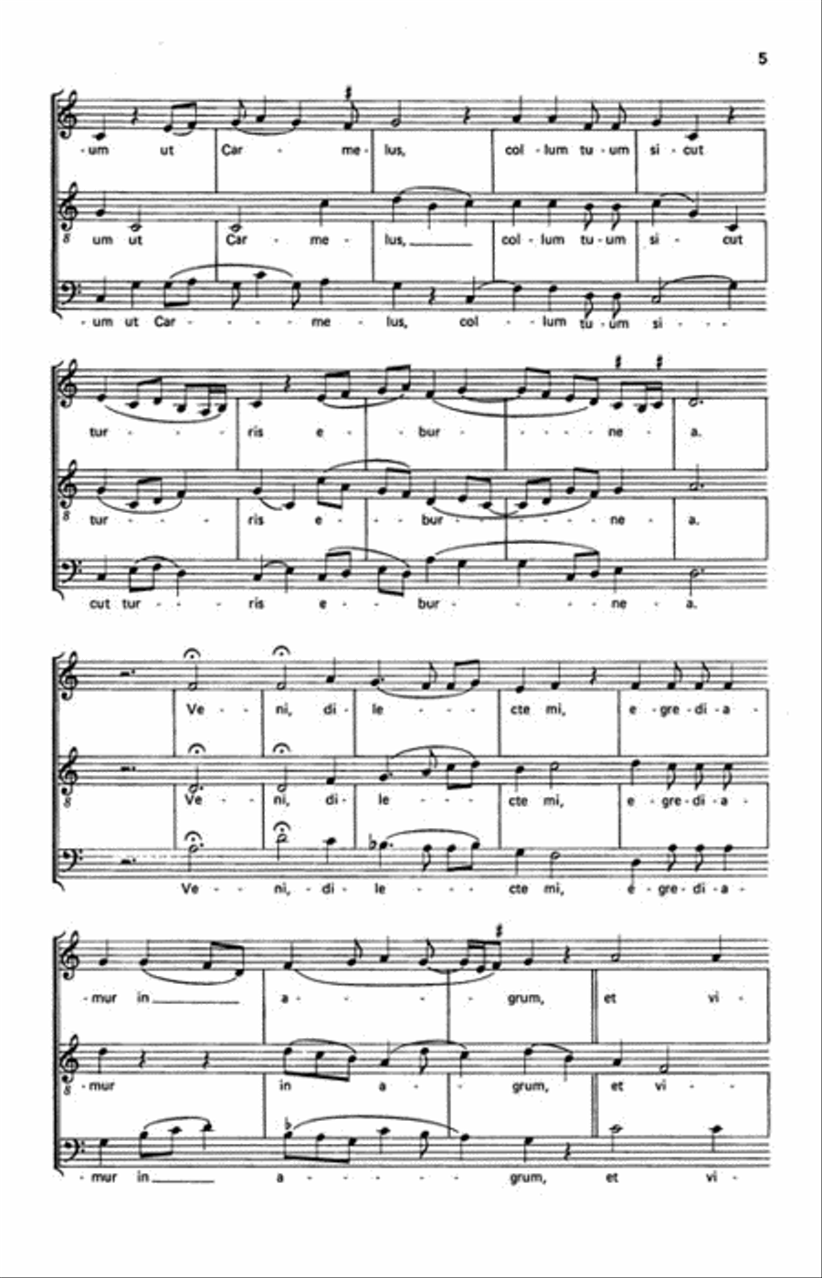 Quam Pulcra Es 2-Part scores gallery preview page 3
