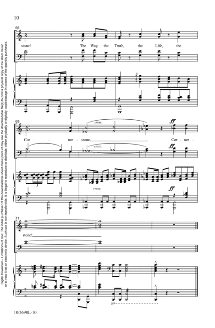 I Am He! I Am He! 4-Part scores gallery preview page 10