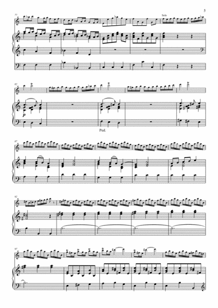 Concerto in C Major by Antonio Vivaldi for piccolo and organ