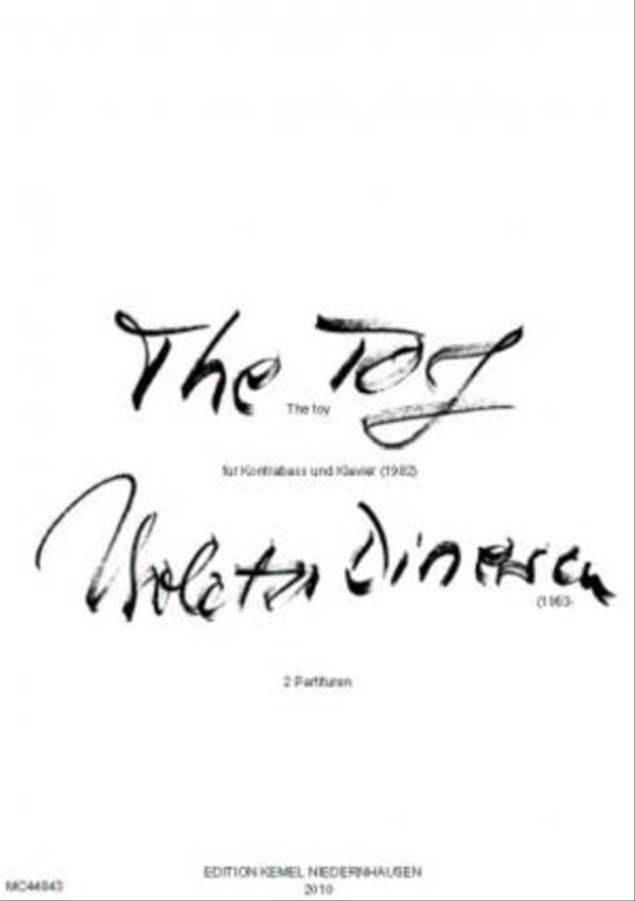 The toy The toy Double Bass scores gallery preview page 1