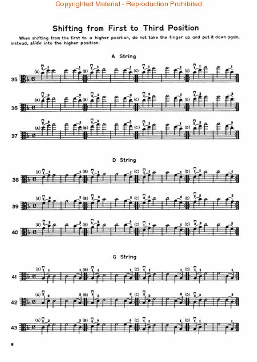 Introducing The Positions For Viola - Volume 1