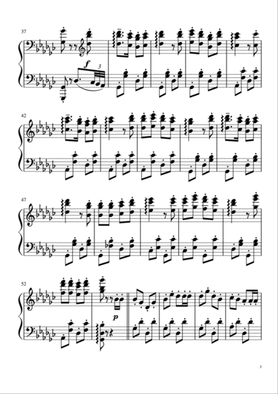 Leron Leron Sinta - arranged for Piano Solo Piano Solo scores gallery preview page 5