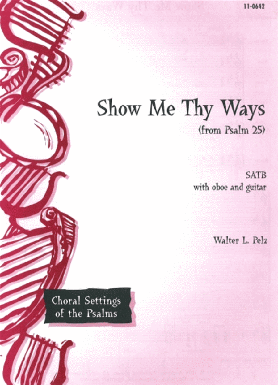 Show Me Thy Ways 4-Part scores gallery preview page 1