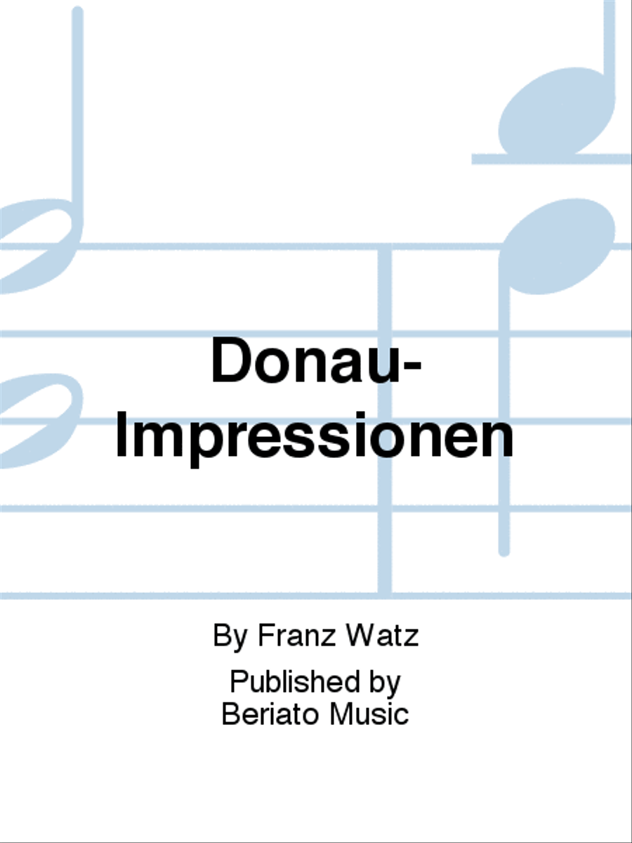 Donau-Impressionen Donau-Impressionen Concert Band scores gallery preview page 1