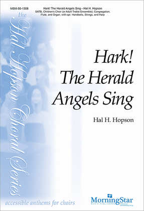 Book cover for Hark! The Herald Angels Sing (Choral Score)