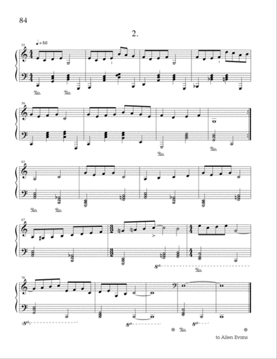 Four Lullabies Piano Method scores gallery preview page 4