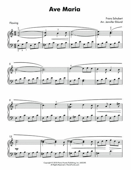 Ave Maria (Intermediate Piano) image number null