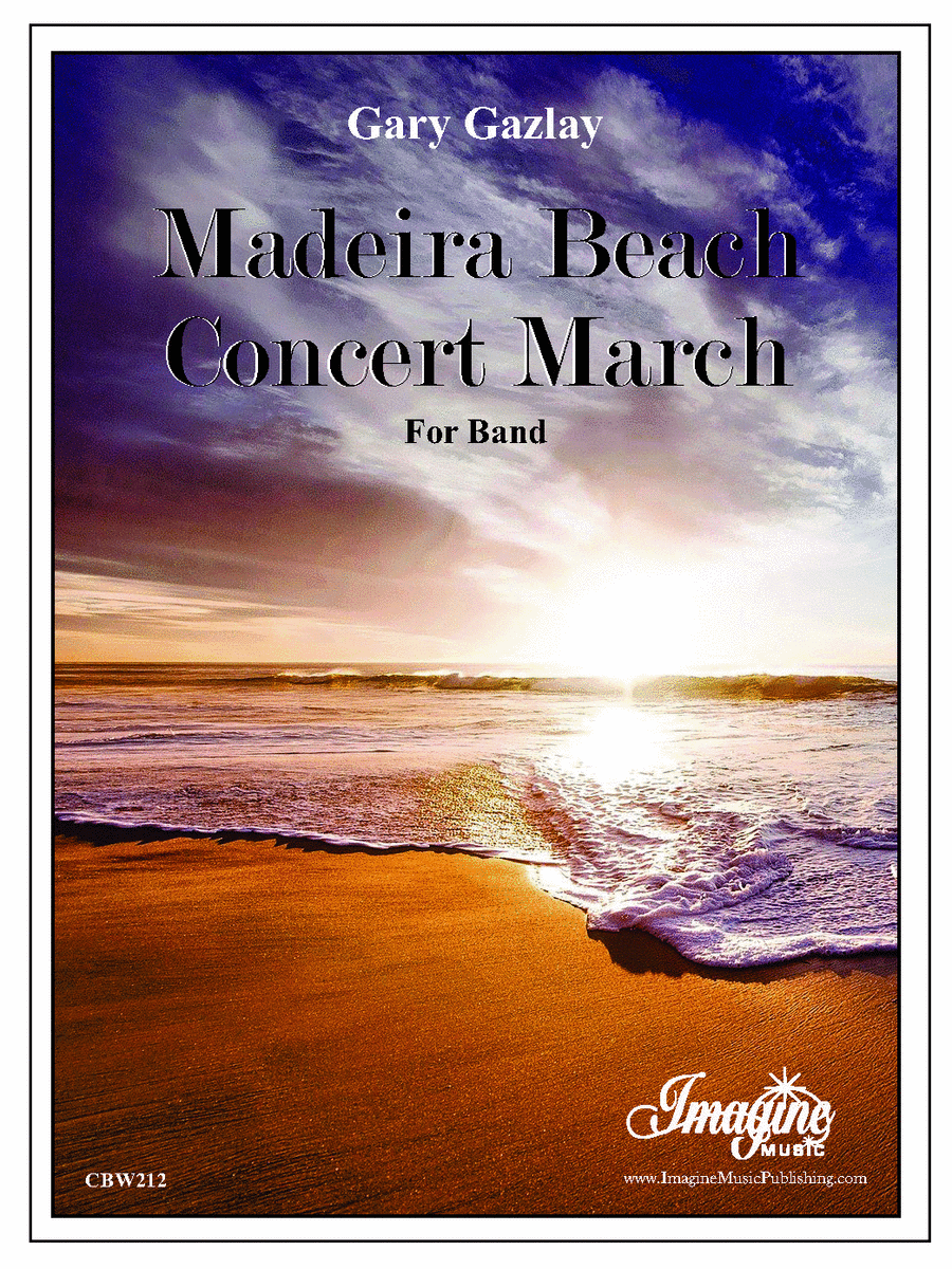 Madeira Beach Concert March Concert Band scores gallery preview page 1