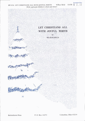 Book cover for Let Christians All With Joyful Mirth (Archive)