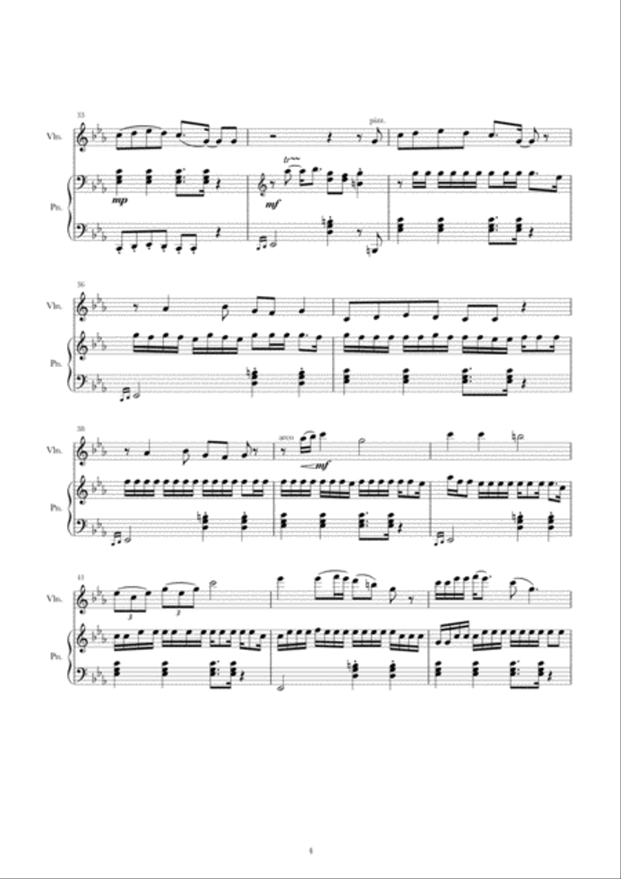 My Oh My (featuring Dababy) String Duet scores gallery preview page 4