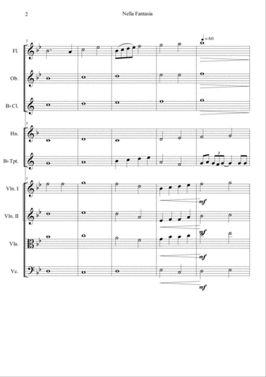 Nella Fantasia Large Ensemble scores gallery preview page 5