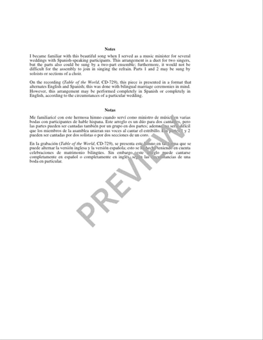 Si Yo No Tengo Amor / If I Do Not Have Love 2-Part scores gallery preview page 2