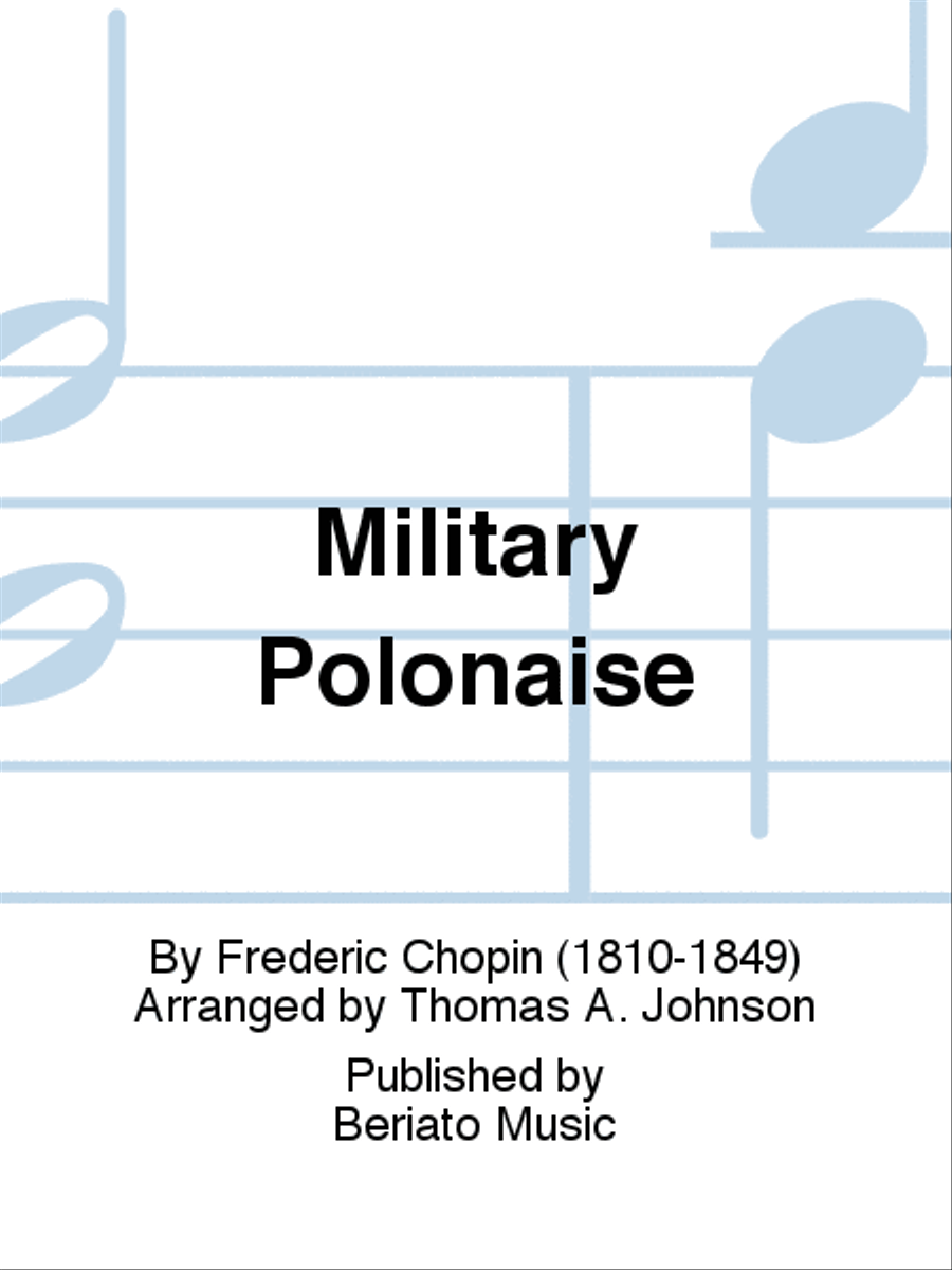 Military Polonaise - Piano