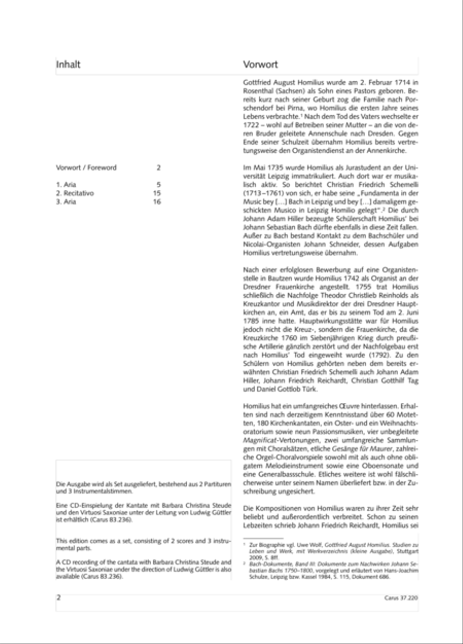 Fahre hin, du Lust der Welt Tenor Voice scores gallery preview page 4