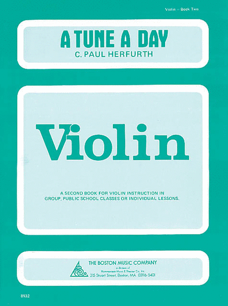 A Tune a Day – Violin
