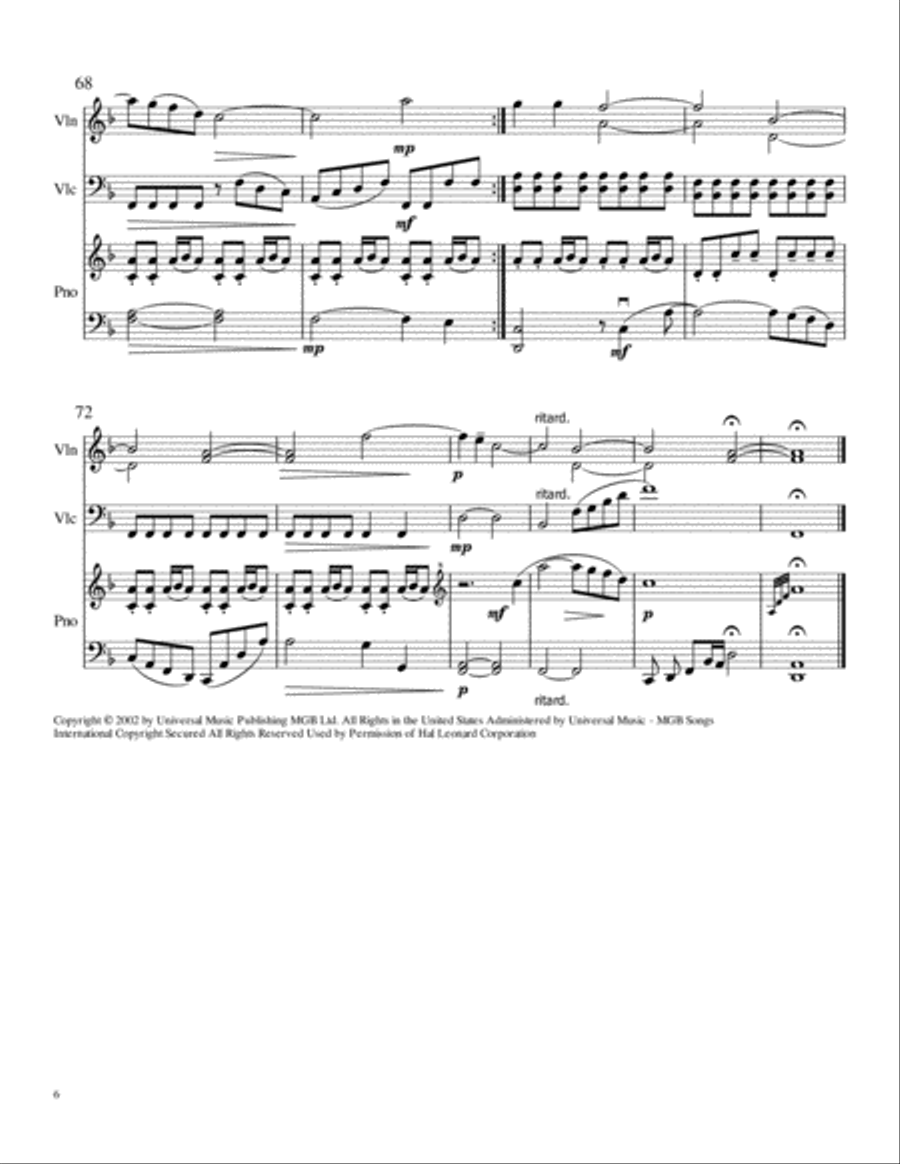 The Scientist Chamber Orchestra scores gallery preview page 6