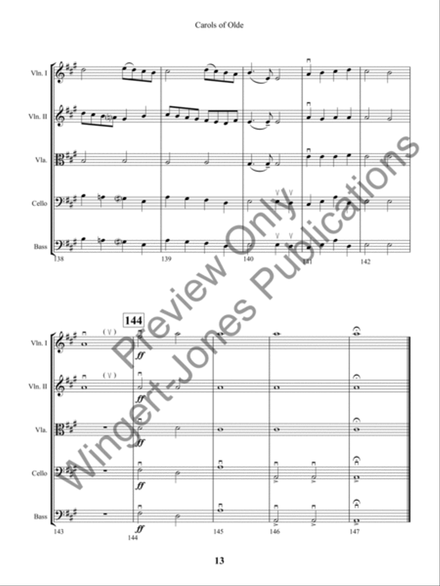 It's Me, It's Me (Score) String Orchestra scores gallery preview page 16