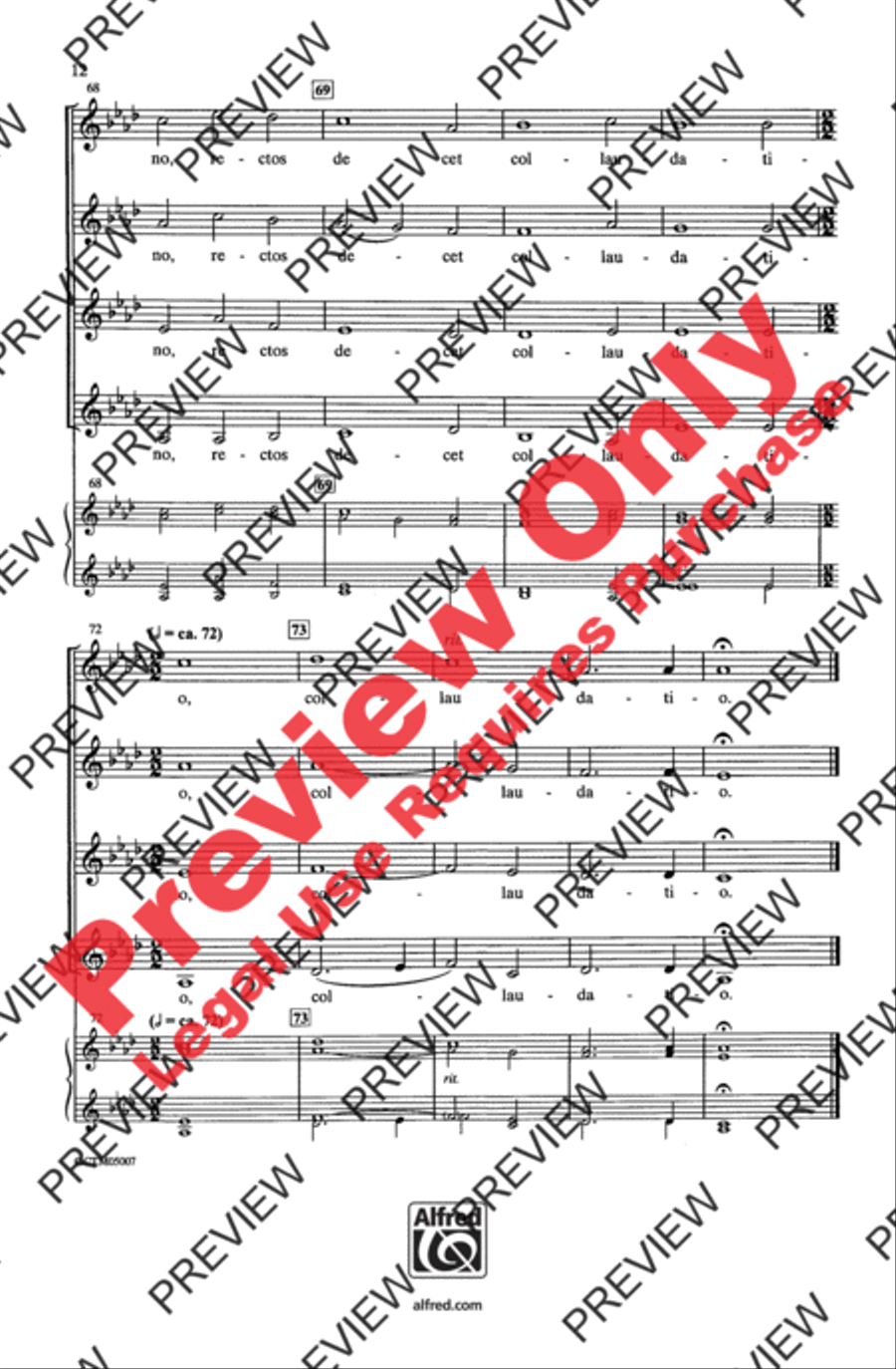 Exsultate Justi Women's Choir scores gallery preview page 12