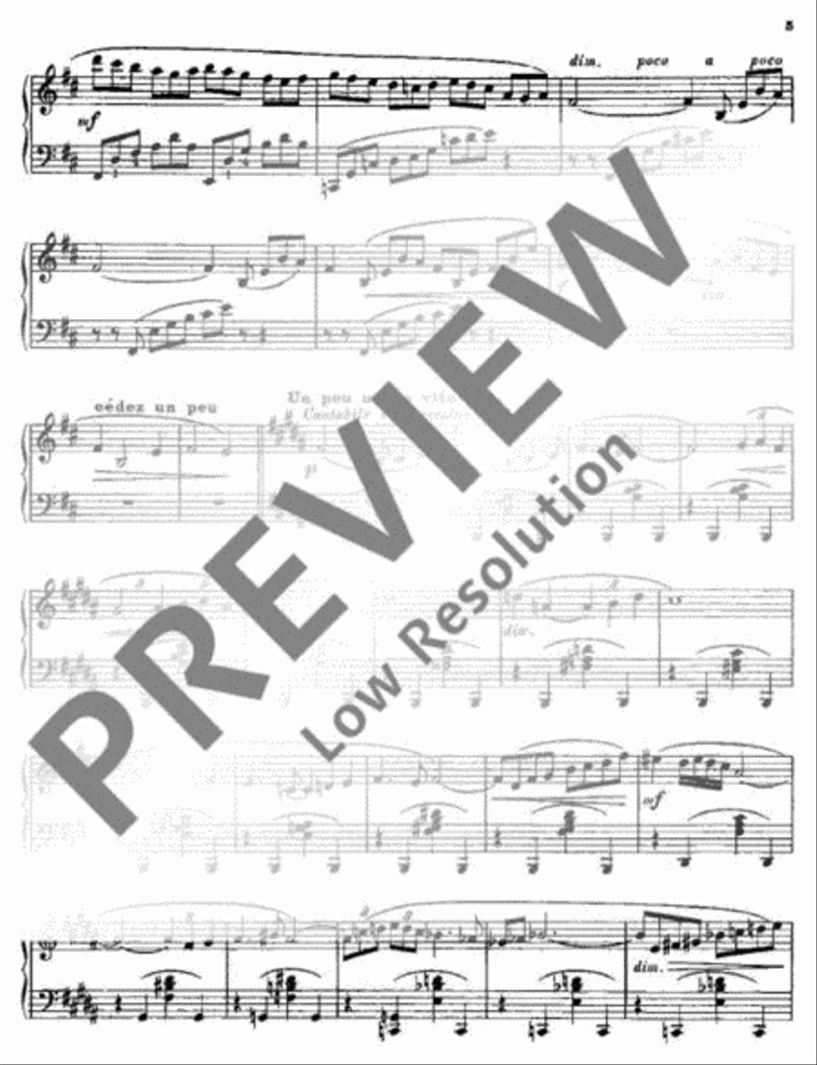 Impromptu No. 1 Piano Solo scores gallery preview page 6
