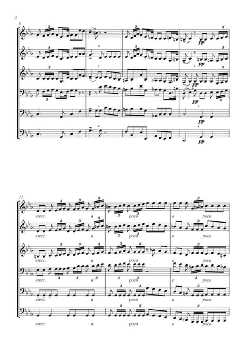 Brass Sextet - Mendelssohn - Trauermarsch (Funeral March) (Op.62) image number null