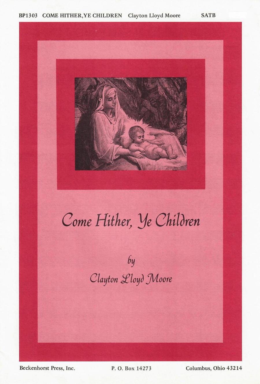 Come Hither, Ye Children 4-Part scores gallery preview page 1