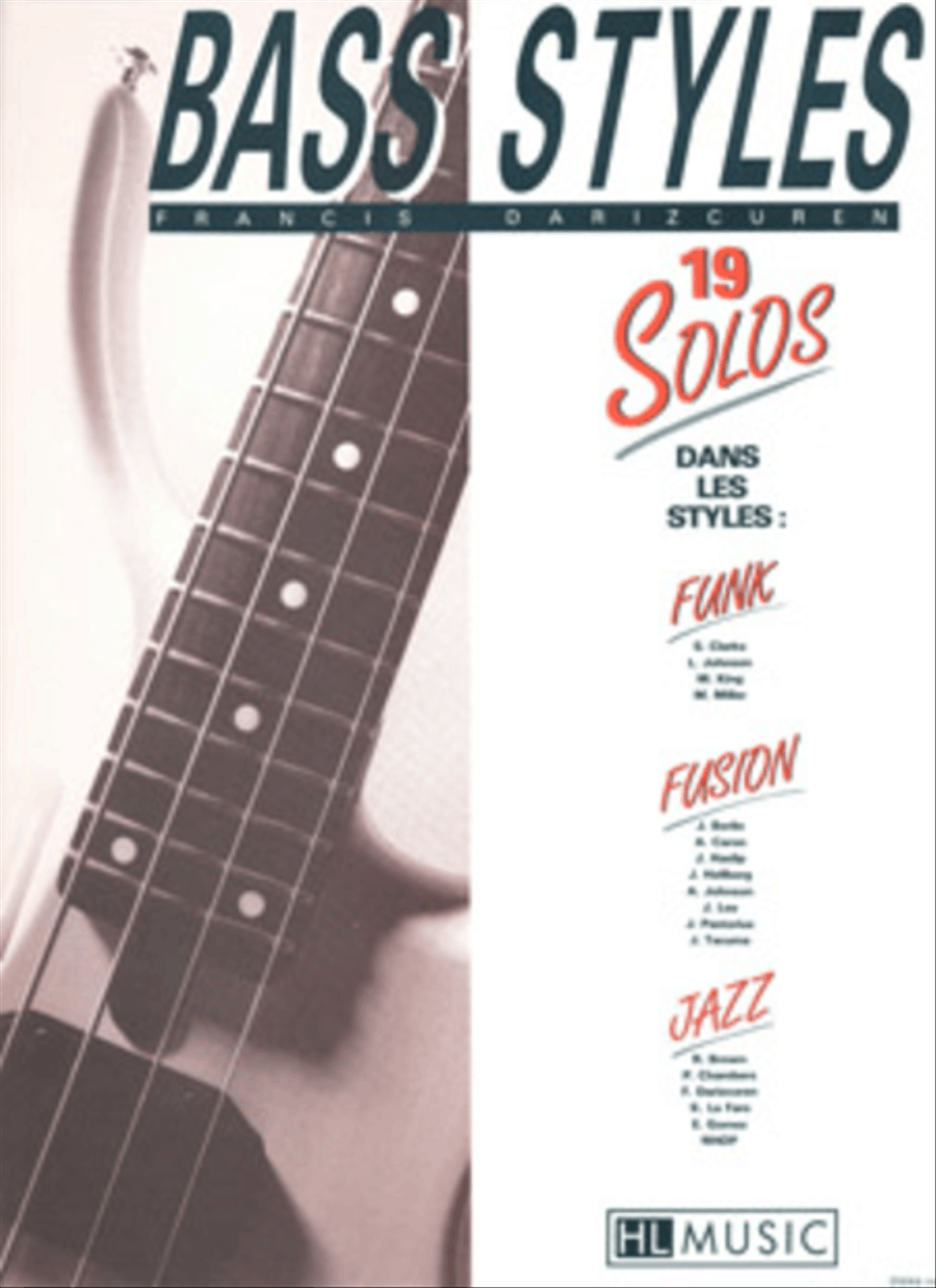 Bass styles: 19 Solos