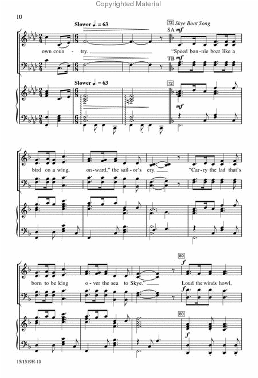 A Scottish Tribute A Scottish Tribute 4-Part scores gallery preview page 9