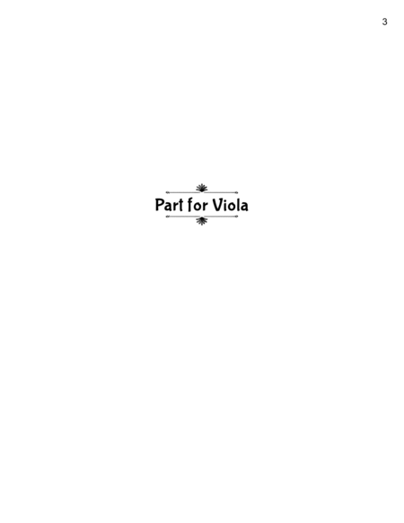 12 VARIATIONS ON TWINKLE, TWINKLE, LITTLE STAR FOR STRINGS AND PIANO: PART FOR THE VIOLA image number null