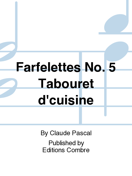 Farfelettes No. 5 Tabouret d'cuisine