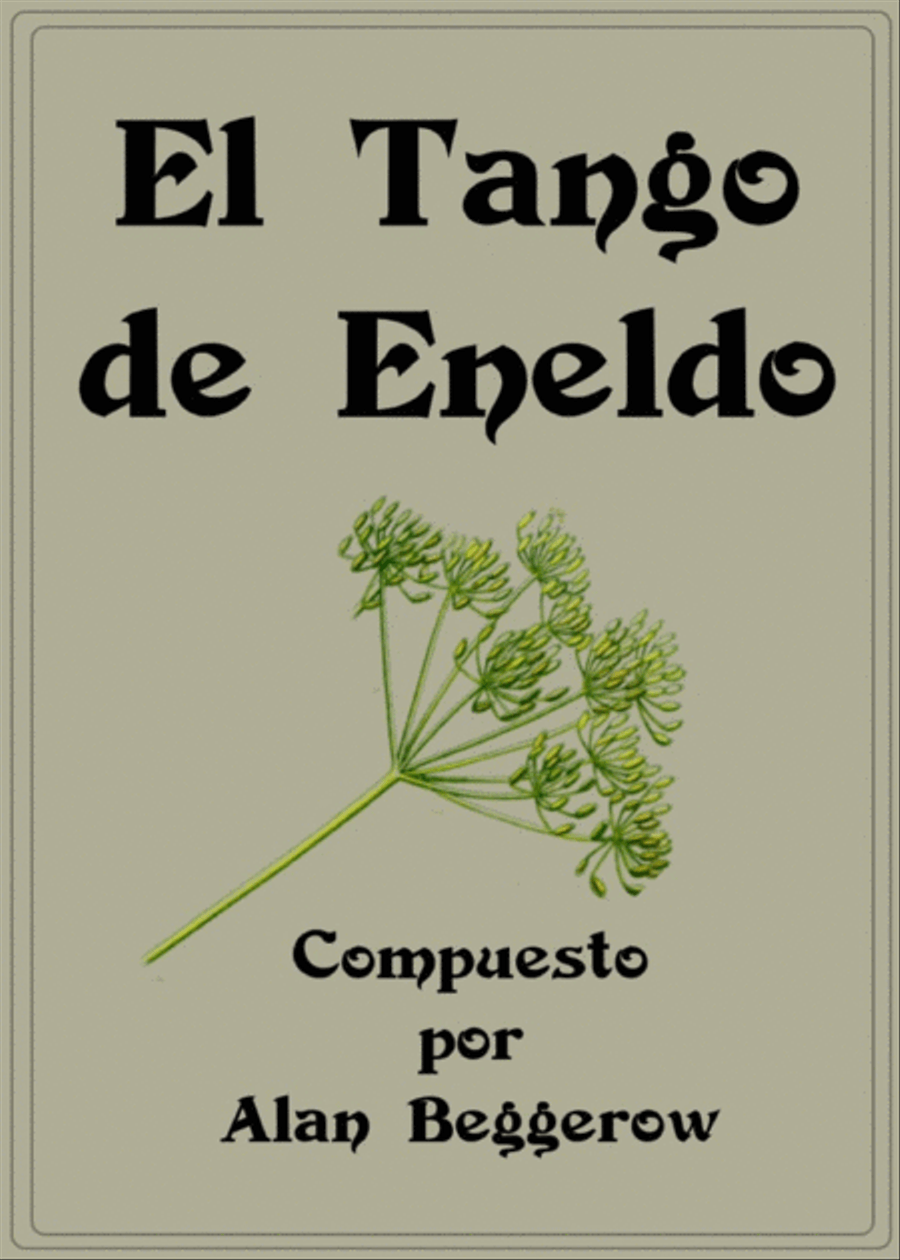 El Tango de Eneldo Piano Solo scores gallery preview page 1