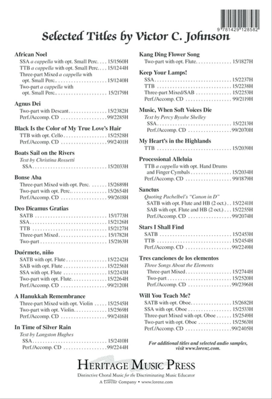 And Music Will Lead Us And Music Will Lead Us SSA scores gallery preview page 13
