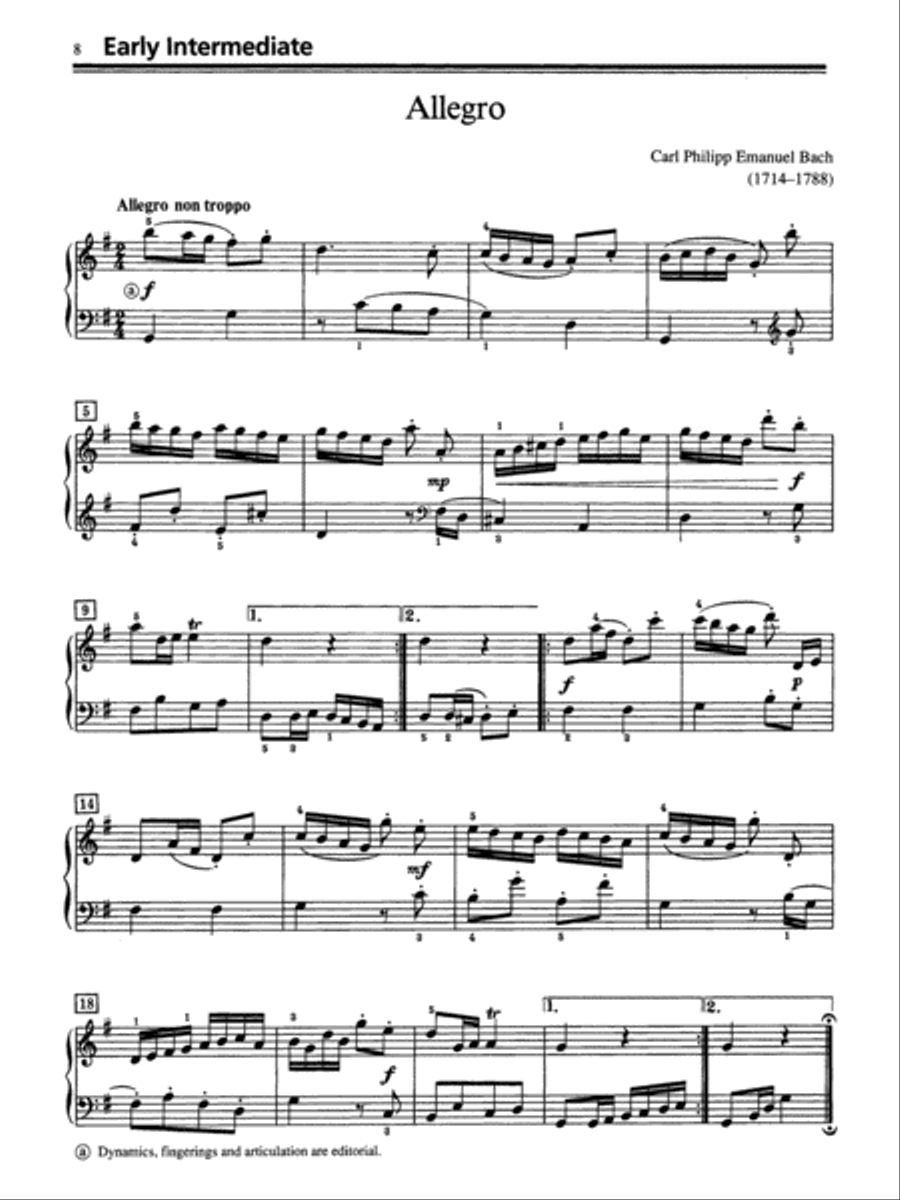 Essential Keyboard Repertoire, Volume 5 Piano Solo scores gallery preview page 3