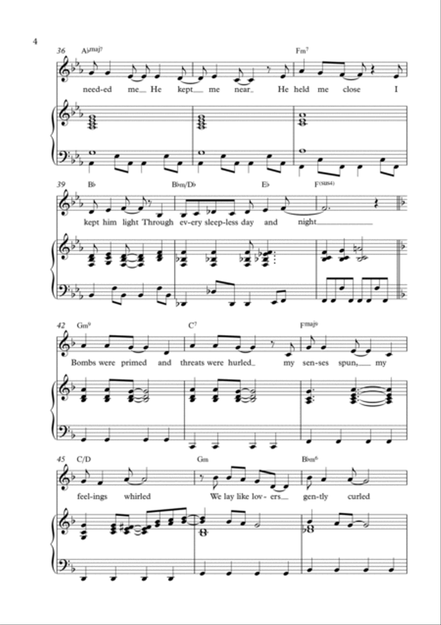 HAPPY AT THE END (of the world) Voice scores gallery preview page 4