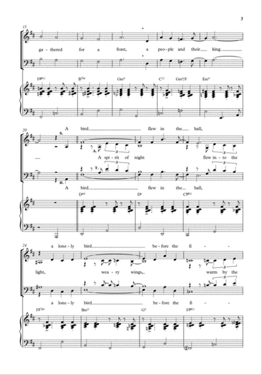 Don't forget tomorrow 4-Part scores gallery preview page 3