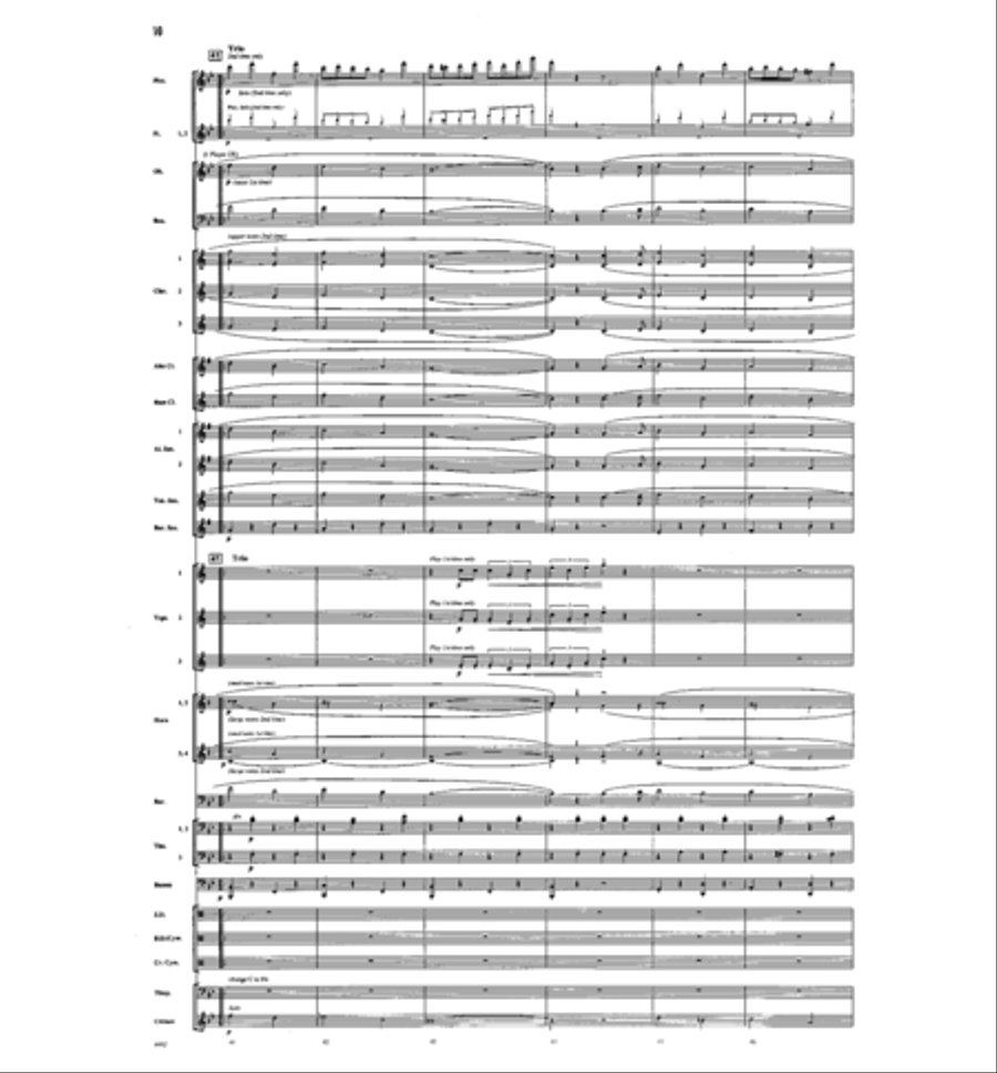 The Chimes of Liberty Concert Band scores gallery preview page 8