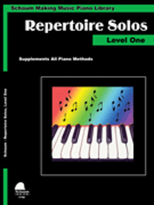 Book cover for Repertoire Solos Level 1