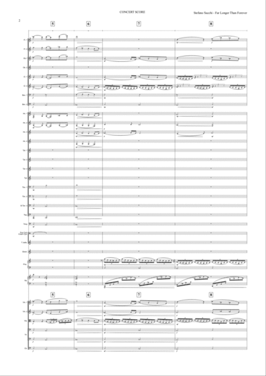 Far Longer than Forever - Full Orchestra Full Orchestra scores gallery preview page 4