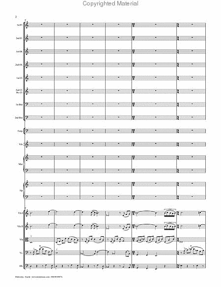 Kursk Full Score by Jack Curtis Dubowsky Harp - Sheet Music