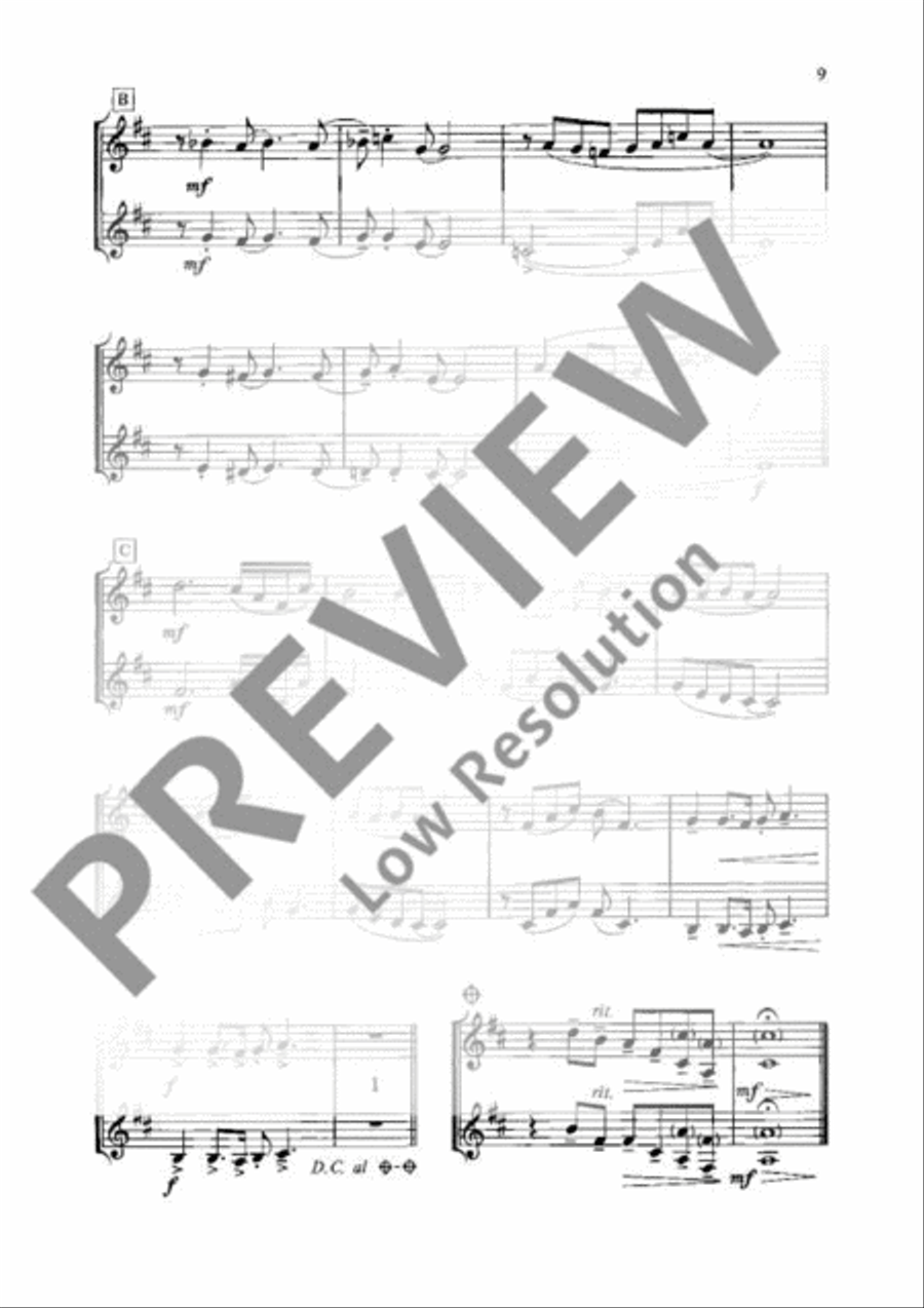 Swing along Swing along Clarinet scores gallery preview page 10