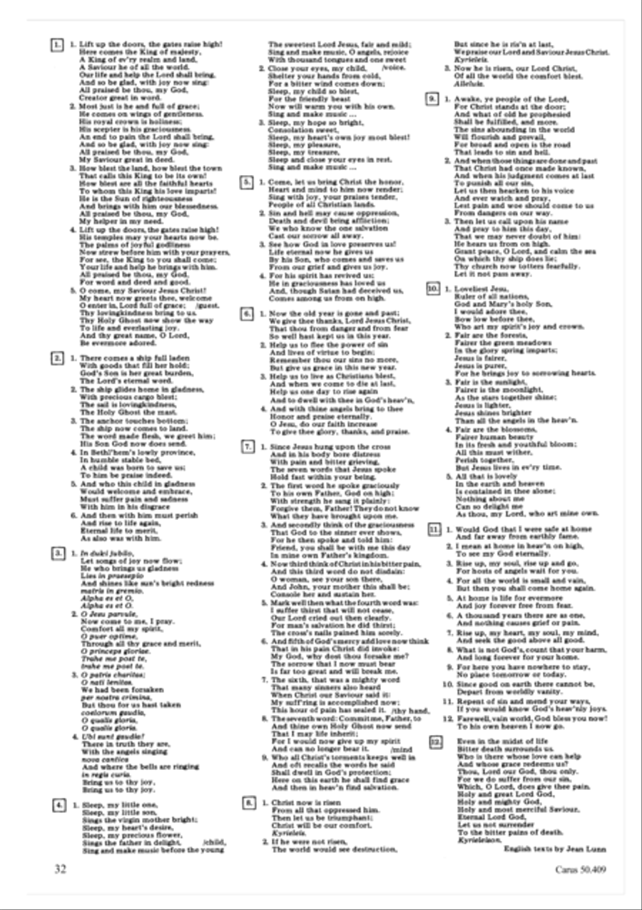Zwolf deutsche geistliche Gesange Score scores gallery preview page 33