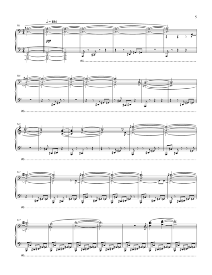 Growl Piano Solo scores gallery preview page 6