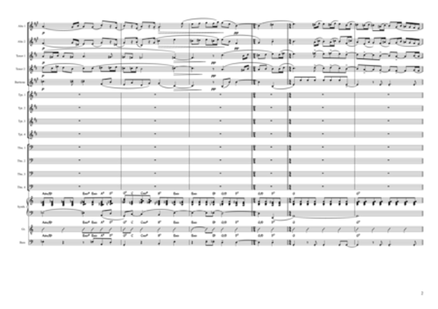 Dvorak: Serenade for Strings, Op. 22: I. Moderato - FOR BIGBAND image number null