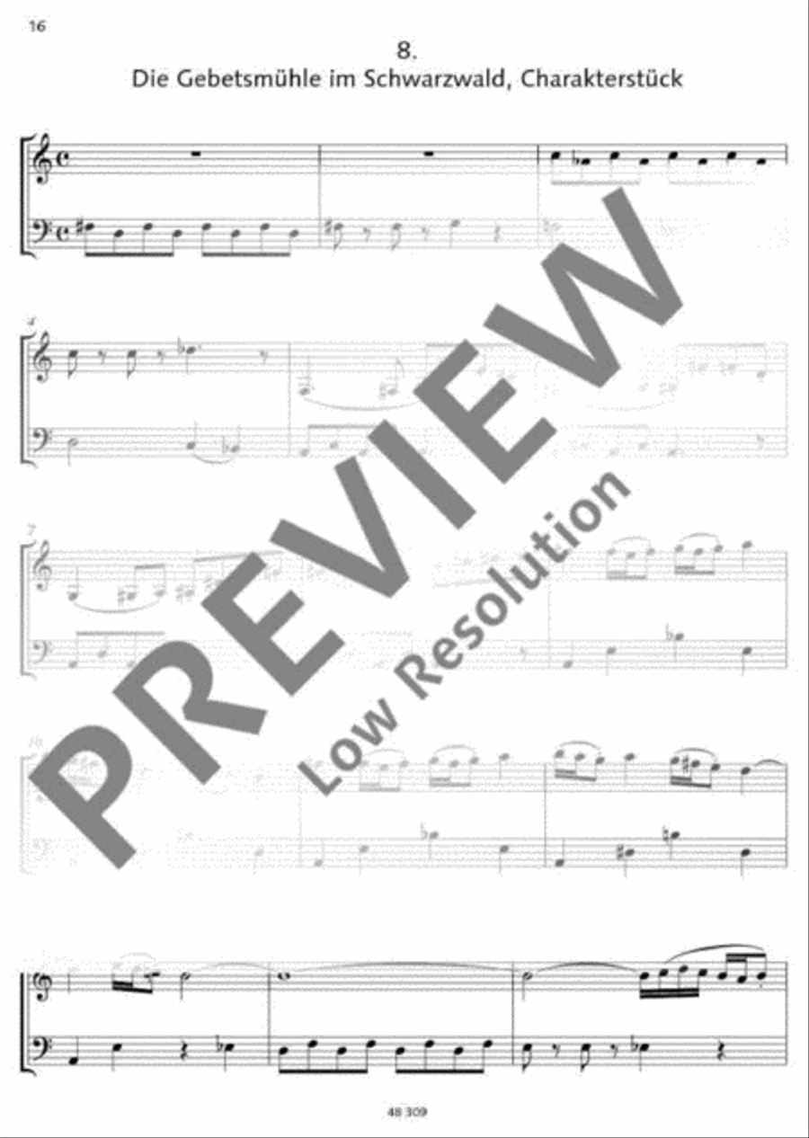 Musikalisches Blumengärtlein und Leyptziger Allerley Clarinet scores gallery preview page 17