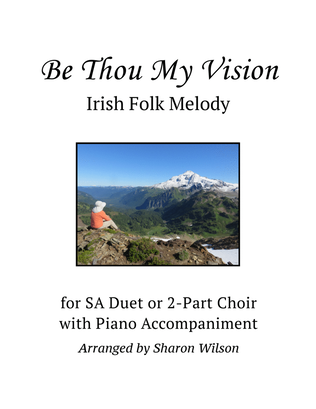 Book cover for Be Thou My Vision (for SA duet with Piano Accompaniment)