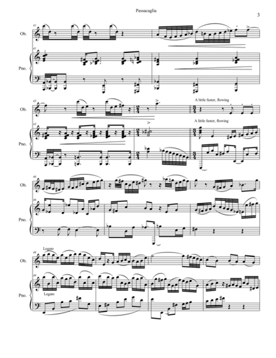 Passacaglia for Oboe and Piano